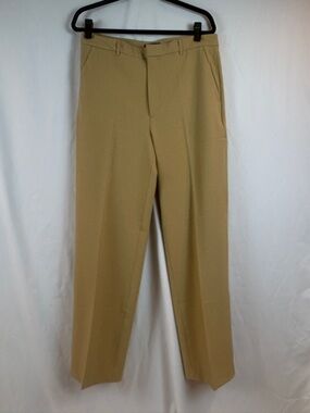 Banana Republic Factory Straight-Leg Dress Pants in Beige